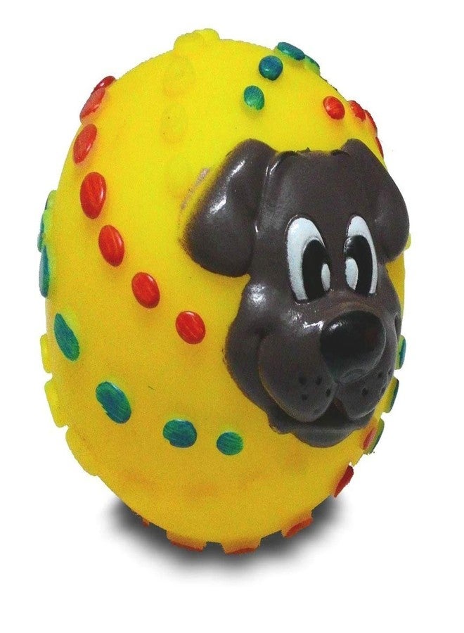Pet Guard Squeaky Ball with Puppy Face in Large (Pack of 2) - Image 2